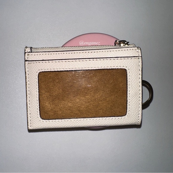 Coach Mini Skinny ID Card Case Keychain - Picture 4 of 6